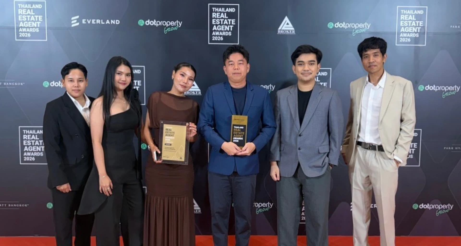 AT Soko Property team at Thailand Real Estate Agent Awards 2026